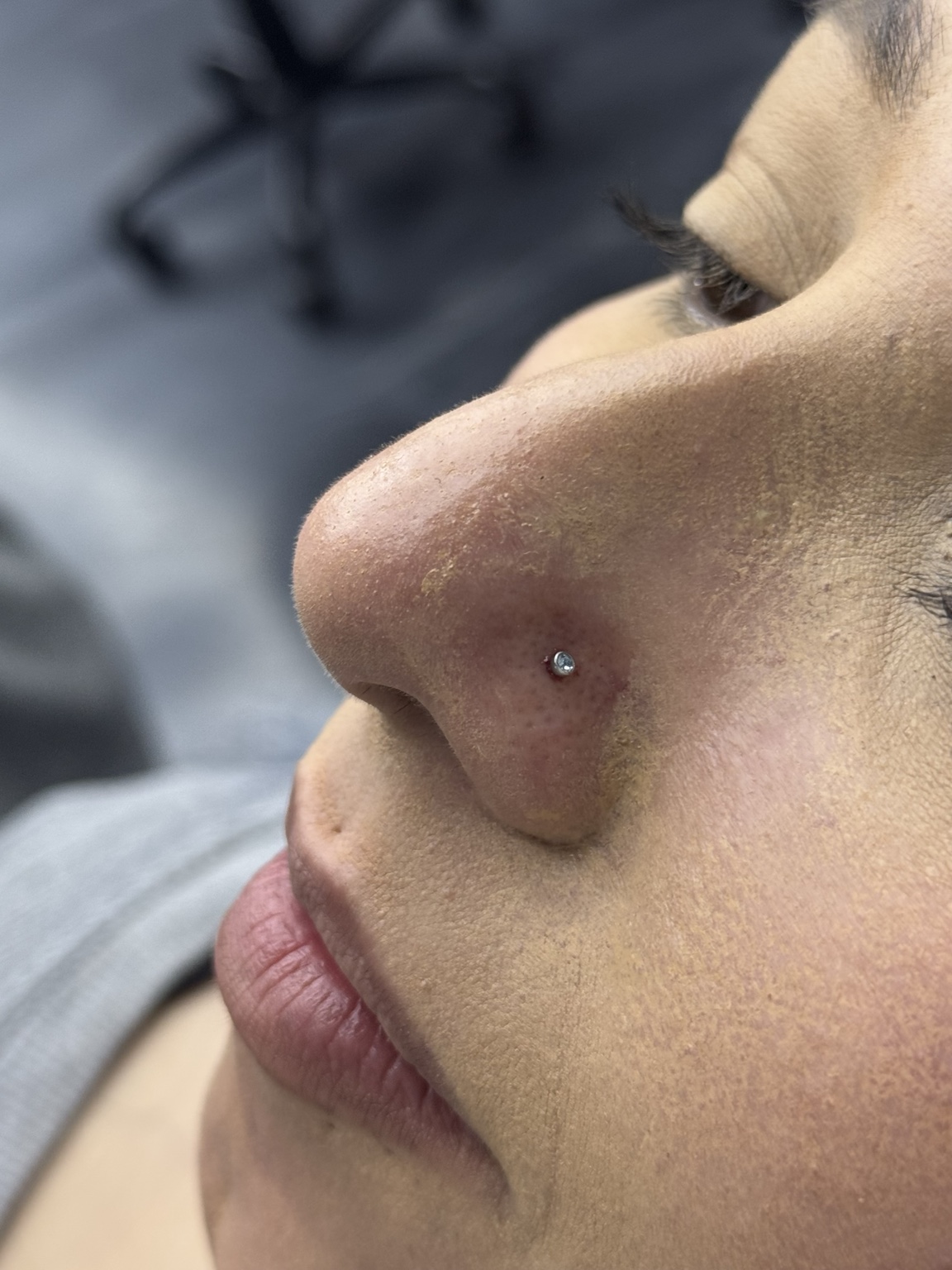 Nostril jewelry at Dead Hamster Tattoo Studio